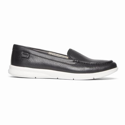 Rockport Ayva Washable Mokassins Damen Schwarz NJV-689471